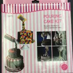 Cake Pouring Kit Anti Gravity Cake Support Structure for Easy Gravity Defying Cakes Frame