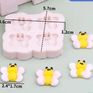 6 CAVITY GINGERBREAD MAN CHOCOLATE BISCUIT SILICONE Mould