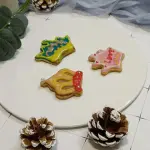 3 pcs princess crown shaped cookie cutter set