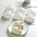 6 Cavity Easter Bunny Silicone Mould