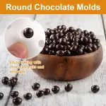 228 cavity small sphere dome shape silicone mould