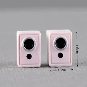 Miniature Pink Speaker Figurine Set