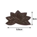 Flower Pattern Chocolate Garnish Mould