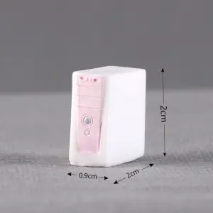 Miniature Computer CPU Resin Figurine