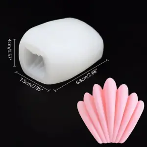 3D sea shell silicone mould (medium)