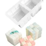 2 Cavity Rubik's Cube Silicone Mould