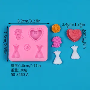 Carrot silicone mould style 5