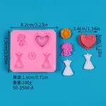 Carrot silicone mould style 5