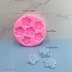 6 CAVITY CHERRY BLOSSOM SILICONE MOULD