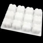 12 Cavity Bubble Silicone Mould for Cakes & Candles