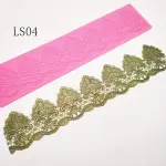 Large Flower Lace Silicone Cake Fondant Border Mould