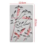 Large Lily flower silicone mould