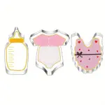 3 pcs Baby Shower stainless steel cookie cutter