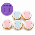 Baby clothes bodysuit silicone mould