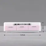 Miniature Pink Kitchen Stove Counter