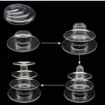 4-Tier Macaron & Cupcake Tower Display Stand