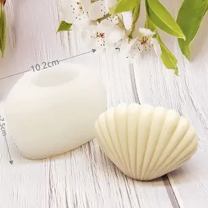3D sea shell silicone mould (large)