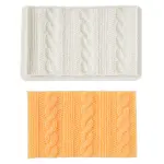 sweater knitting weave texture silicone mould