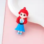 3D Little Mermaid Princess Silicone Charm