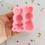 3D Easter Bunny Rabbit Silicone Mould