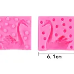 3D Swan silicone Mould