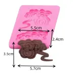 2 cavity cloud silicone mould