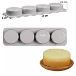 Silicone circle Shape Mould - 50 Grams
