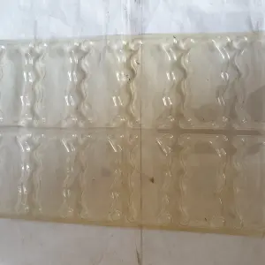 Rectangle Tag Chocolate Garnish Mould