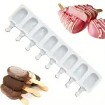 8 cavity Silicone Cakesicle Mould