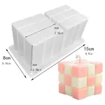 2 Cavity Rubik's Cube Silicone Mould