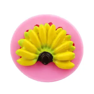 Banana shaped silicone mould style 3