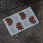 Flower Pattern Chocolate Garnish Mould