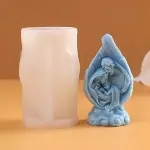 Jesus Family Silicone Candle Mould