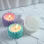 Bunch of rose peony flower silicone mould