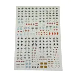 3D Eyes Stickers for Face Moulds | Self-Adhesive Doll Eyes Decals for Fondant, Clay & DIY Crafts