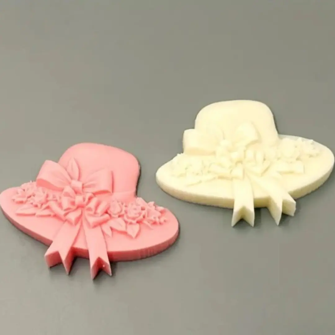 Women Hat Silicone Mould for Fondant & Chocolate | 3D Hat Shape Mold for Cake Decoration & DIY Crafts