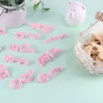 26pcs Alphabet Shaped Biscuit Mold