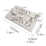 Leaf Design DIY Silicone Mould