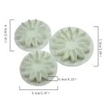 3Pcs Sunflower Daisy Gerbera Flower plunger set