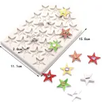 Stars alphabet Silicone Mould
