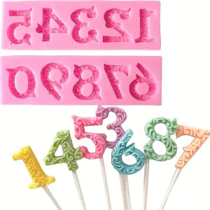 Silicone Number Mould