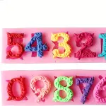 Silicone Number Mould