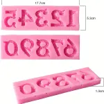 Silicone Number Mould