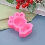 3D Six Deer Christmas Silicone Mould for Fondant, Chocolate & DIY Crafts