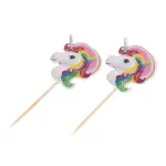 24 pcs Unicorn theme for Cake and cupcake Topper Decoration