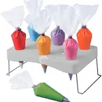Piping Bag Holder and Cake Tip Organizer Stand