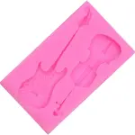 2 cavity Guitar Violin Silicone mould