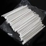 Lollipop Sticks 100 Pcs Cake Pop Sticks 4-inch Cake Candy Chocolate Making Sticks