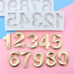 Silicone Number Mould style 1