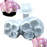 3Pcs/ Set Hydrangea Silicone Plunger Cutter